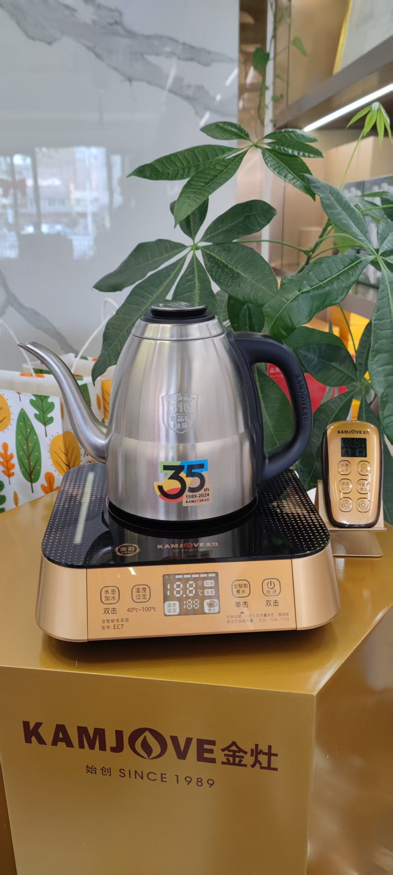 Fully intelligent electric kettle
